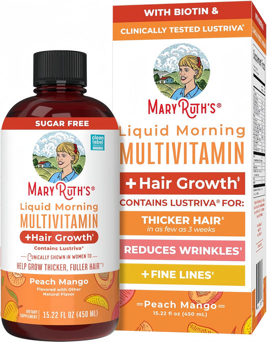 Liquid Morning Multivitamin + Hair Growth